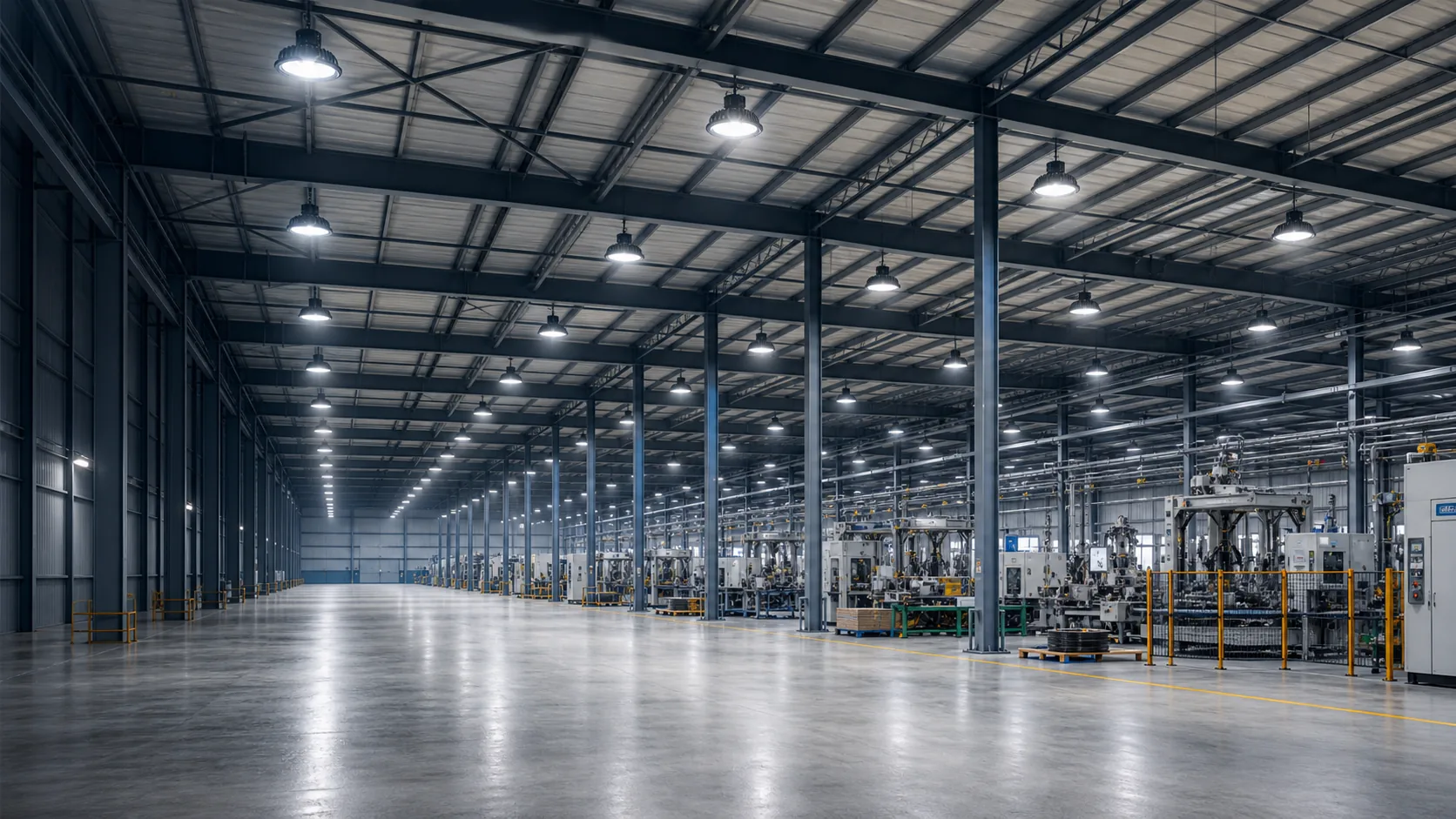 LED lighting production environment