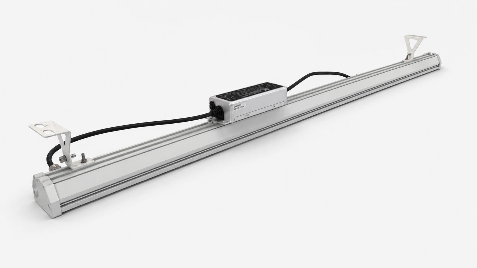 SHIELD-501 linear tunnel light external driver and cable view